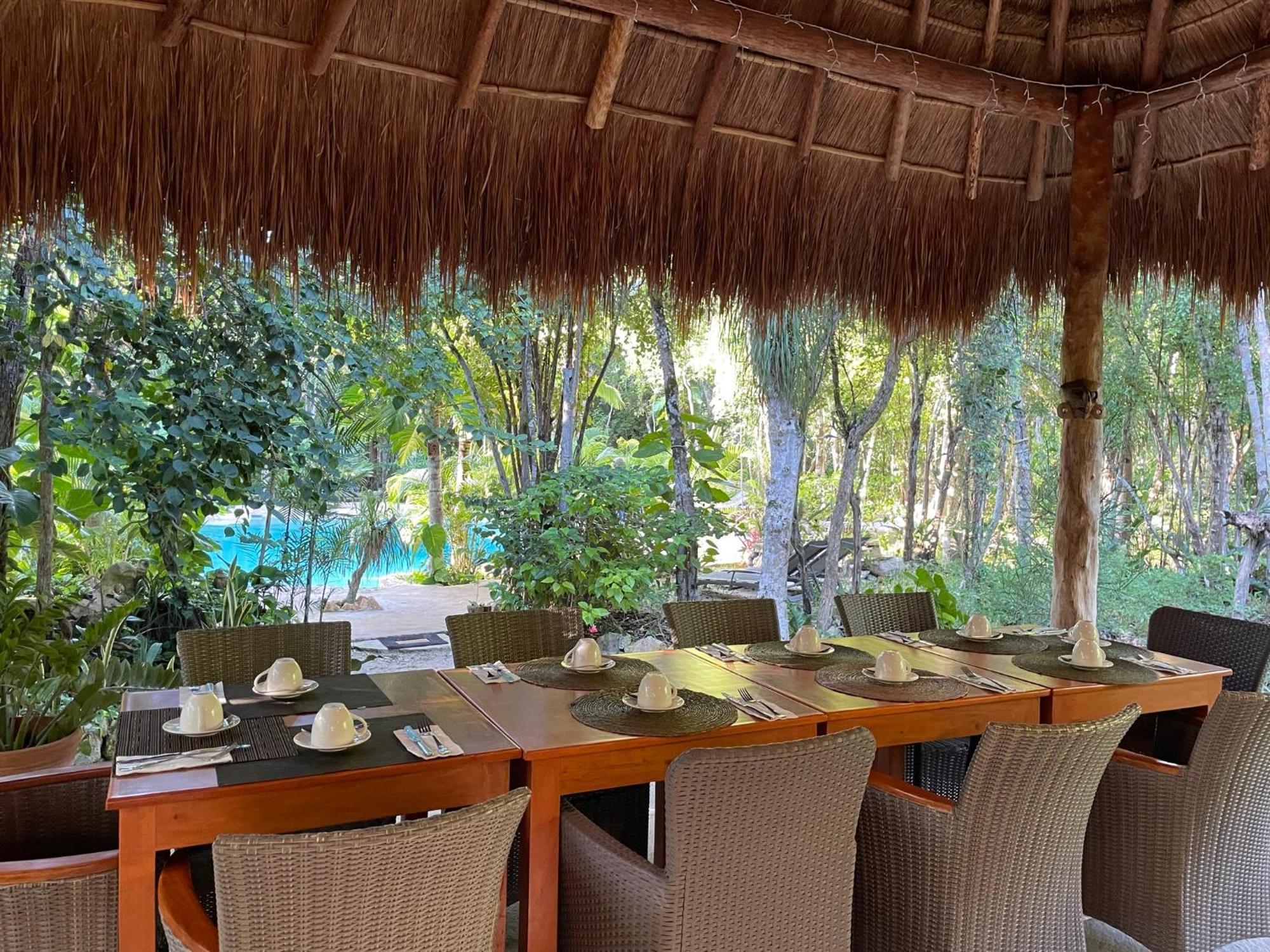 Glamping Bunga Lotus Hotel Tulum Ngoại thất bức ảnh