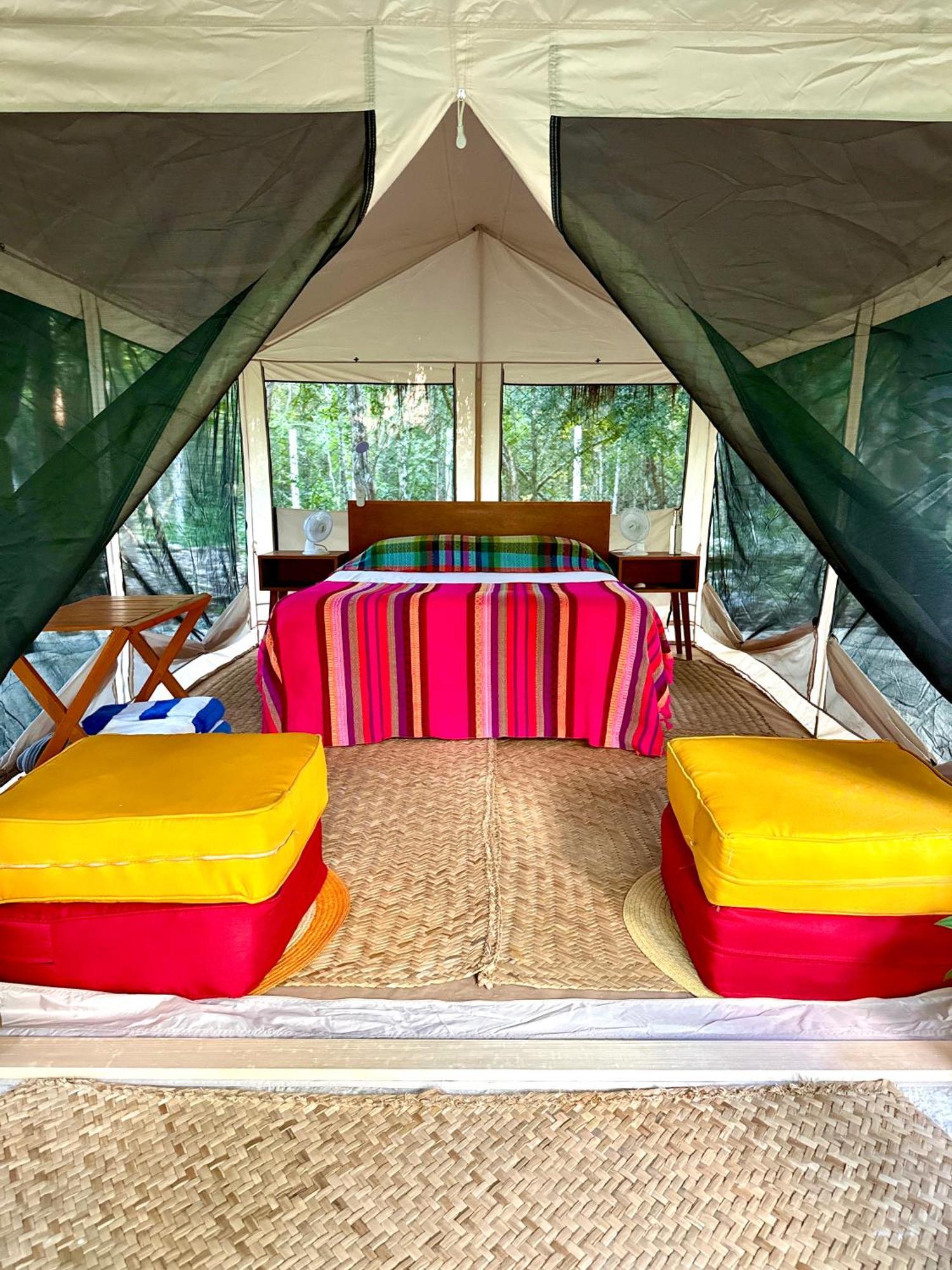 Glamping Bunga Lotus Hotel Tulum Ngoại thất bức ảnh
