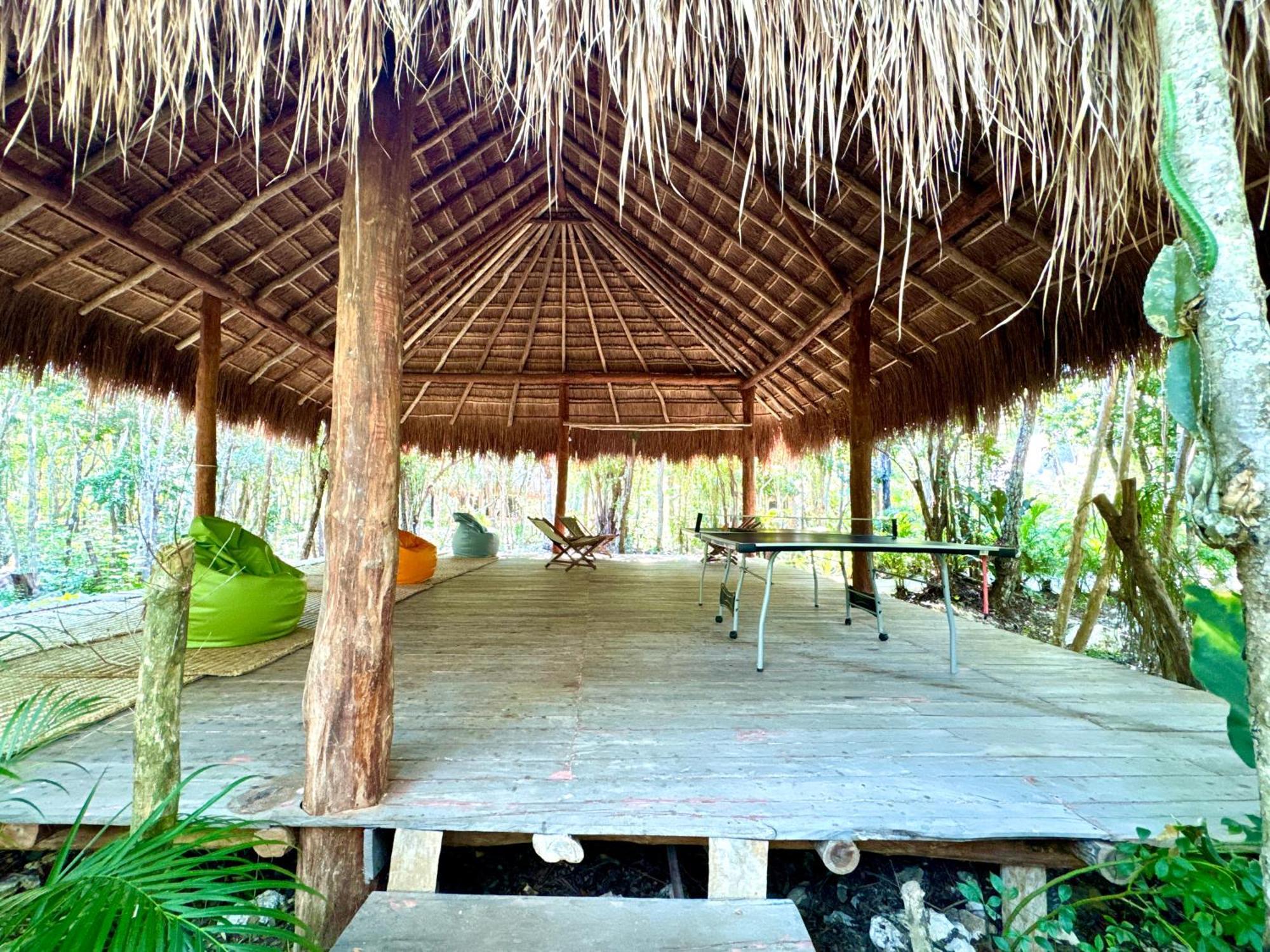 Glamping Bunga Lotus Hotel Tulum Ngoại thất bức ảnh
