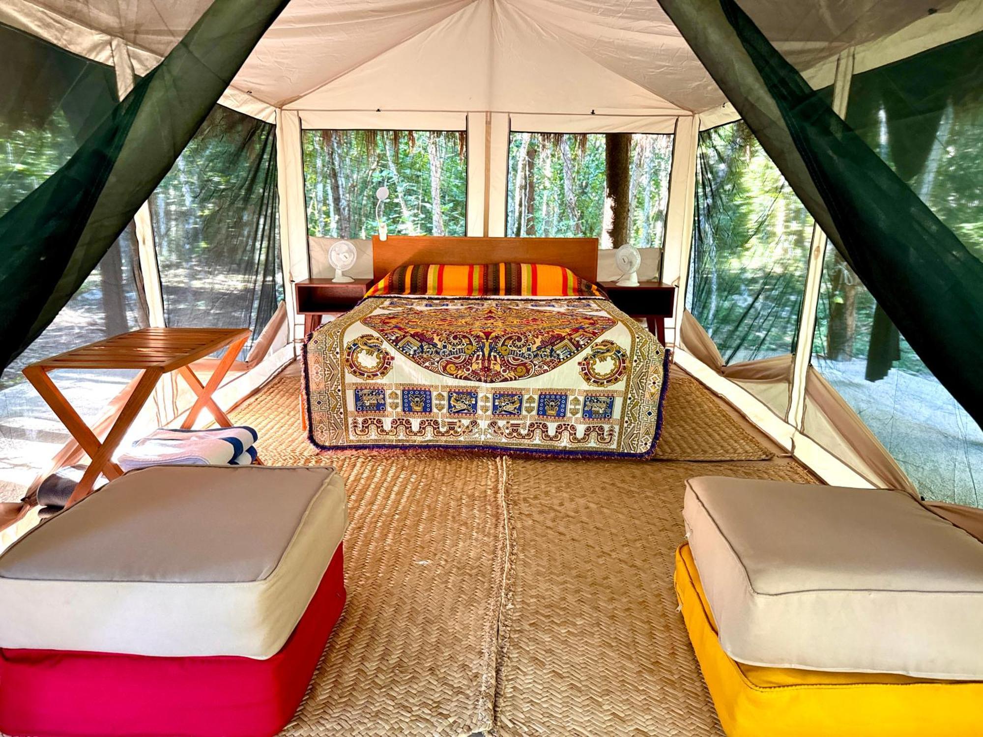 Glamping Bunga Lotus Hotel Tulum Ngoại thất bức ảnh